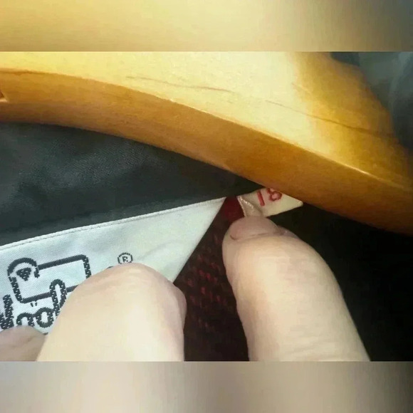 VTG Woolrich Buffalo Plaid Wool Mackinaw Cruiser Hunting Jacket Sz 18 - Picture 9 of 14